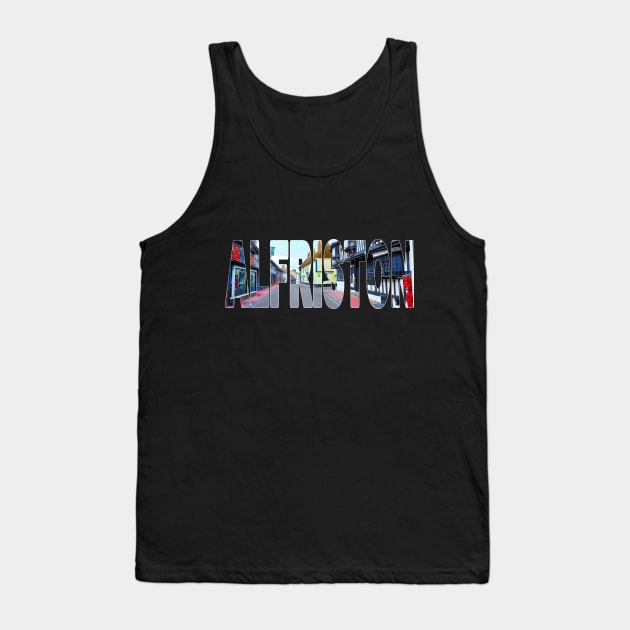 ALFRISTON - East Sussex England Small Village Tank Top by TouristMerch